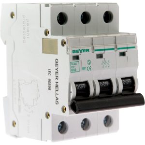 Αυτόματη ασφάλεια 3P C 50A 6kA
