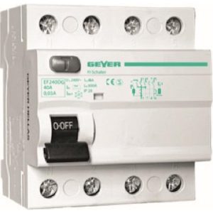 Ρελέ διαρροής 4P 25A 30mA Τύπος AC