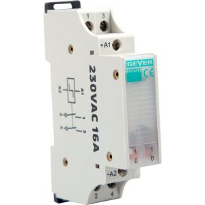 Ρελέ καστάνιας 16A 230VAC 2NO 1M