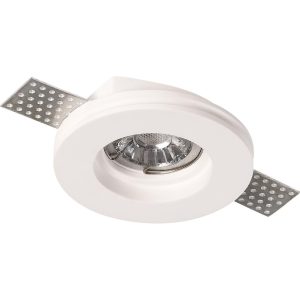 Γύψινο στρογγυλό spot GU10 Φ100mm