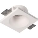 Γύψινο τετράγωνο spot GU10 120x120mm