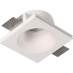 Γύψινο τετράγωνο spot GU10 120x120mm