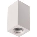 Γύψινο τετράγωνο spot οροφής 1xGU10 70x170mm