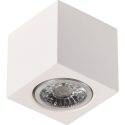 Γύψινο τετράγωνο spot οροφής 1xGU10 70x90mm