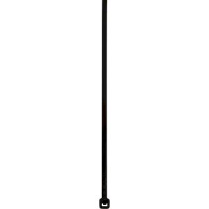 Δεματικά 2.5x200mm μαύρα (100τμχ)
