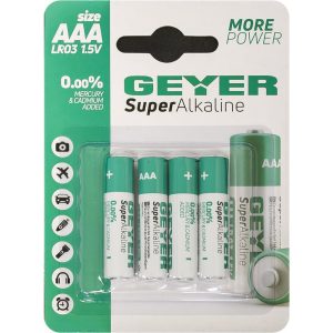 Μπαταρίες αλκαλικές ΑΑΑ/LR03 4τμχ/Blister