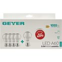 Λάμπα LED Κλασική A60 9.5W E27 4000K 1055lm 4+1 ΔΩΡΟ