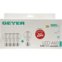 Λάμπα LED Κλασική A60 9.5W E27 3000K 1055lm 4+1 ΔΩΡΟ