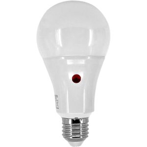 Λάμπα LED Κλασική A60 9W E27 3000K 820lm με Sensor Ημέρα/Νύχτα