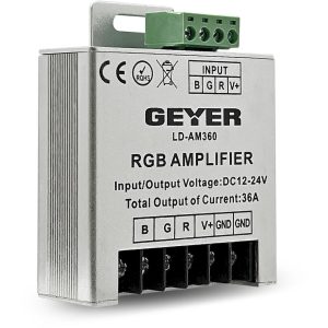 Ενισχυτής σήματος για ταινία LED RGB 360W, 36A
