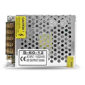 Τροφοδοτικό 60W 12V DC IP20