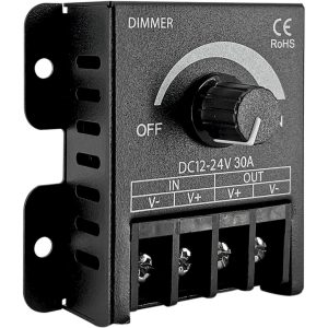 Ρεοστάτης για λεντοταινία 360W 12V, 720W 24V χειροκίνητος