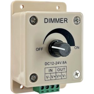 Ρεοστάτης για λεντοταινία 96W 12V, 192W 24V χειροκίνητος