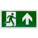 Σήμανση για LED Φωτιστικό ασφαλείας LE-212  geyer (Exit Slice UP)