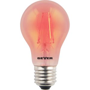 Λάμπα LED Color A60 4W E27 κόκκινo 60lm