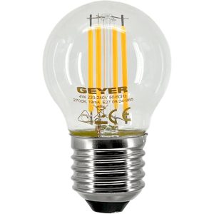Λάμπα LED Σφαιρική Filament G45 4W E27 2700K 380lm dim