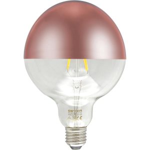 Λάμπα LED Αντεστραμμένου καθρέφτη χαλκός G95 6W E27 2700K 550lm dim