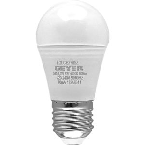 Λάμπα LED Σφαιρική G45 8.5W E27 4000K 800lm