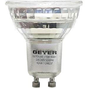 Λάμπα LED PAR16 Glass 4.9W GU10 2700K 450lm 36°