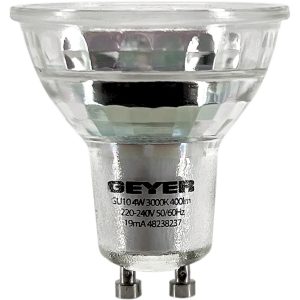 Λάμπα LED PAR16 Glass 4W GU10 3000K 400lm 36° dim