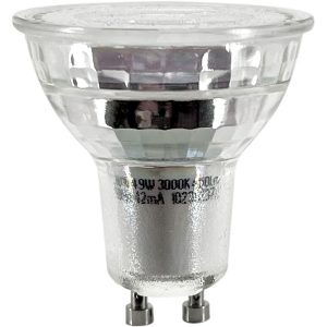 Λάμπα LED PAR16 Glass 4.9W GU10 3000K 450lm 36°