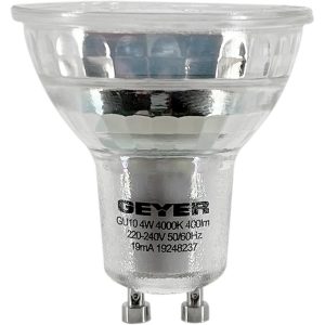 Λάμπα LED PAR16 Glass 4W GU10 4000K 400lm 36° dim