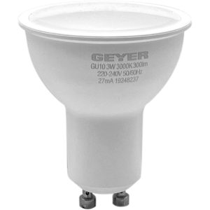 Λάμπα LED PAR16 3W GU10 3000K 250lm
