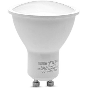 Λάμπα LED PAR16 5W GU10 3000K 400lm 42V AC/DC