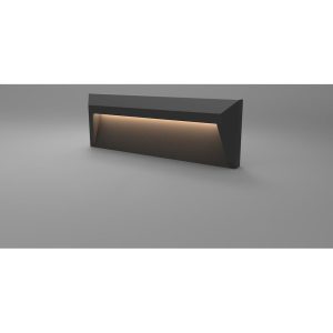 Απλίκα LED 1.6W 3000K 140lm 230x80 IP54 LOWP23080WDG