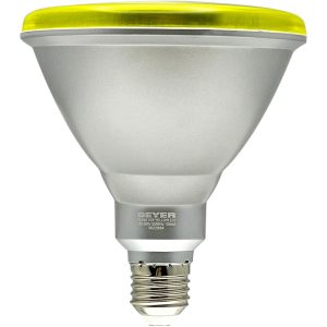 Λάμπα LED PAR38 15W E27 κίτρινo IP65