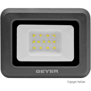 Προβολέας LED Economy 10W 4000K 900lm IP65 μαύρος