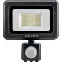 Προβολέας LED Economy 20W 6500K 1800lm IP65 μαύρος με ανιχνευτή κίνησης