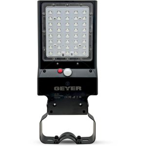 LED Ηλιακό Φωτιστικό Δρόμου με τηλεχειριστήριο 15W 6500K 2500lm IP65 μαύρο