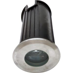 Φωτιστικό LED δαπέδου 1W 3000K 60lm IP68 Φ38mm