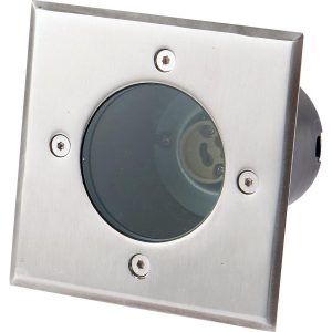 Χωνευτό τετράγωνο spot GU10 IP68 Φ99mm
