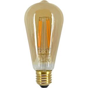 Λάμπα LED Vintage ST64 6W E27 2000K 500lm dim