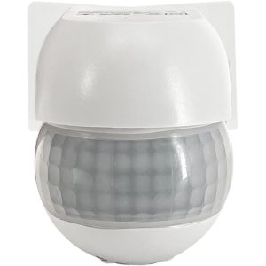 Επίτοιχος ανιχνευτής κίνησης IR 180° 12m IP44 λευκός