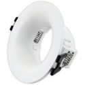 Στρογγυλό spot GU10 PC λευκό φ86x40mm