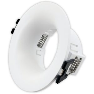Στρογγυλό spot GU10 PC λευκό φ86x40mm