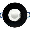 Στρογγυλό spot R65 GU10 μαύρο
