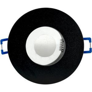 Στρογγυλό spot R65 GU10 μαύρο