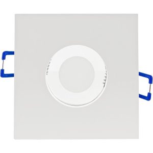 Τετράγωνο spot S65 GU10 λευκό