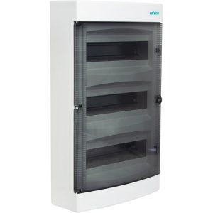 Πίνακας επίτοιxος Αίνος 3x12M διάφανη πόρτα IP40