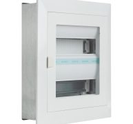 Πίνακας χωνευτός Δέλτα 2x12M διάφανη πόρτα IP30