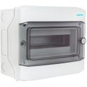 Πίνακας επίτοιxος VW 1x12M διάφανη πόρτα IP65