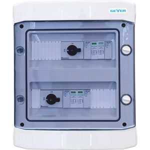 Πίνακας DC για 2ΜΡΡΤ/ 1string  έως 1000V με διακόπτη IP65