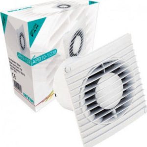 Εξαεριστήρας λευκός 17W 190m³/h 100-120mm APB10-1/238