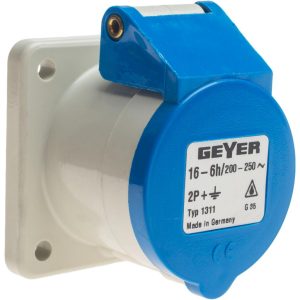 Ρευματοδότης πίνακα 3x16A 230V IP44