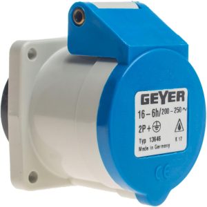 Ρευματοδότης πίνακα 3x16A 230V IP44
