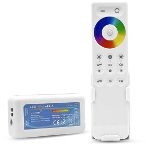 Wireless touch WRGBW controller 12V/240W-24V/480W